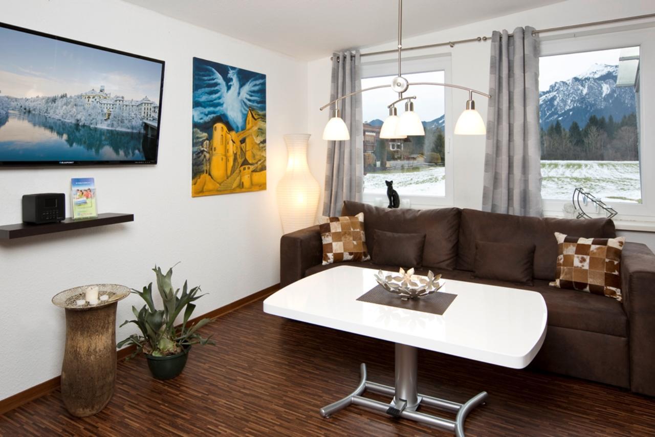 Haus Schlossblick Appartement Füssen Buitenkant foto