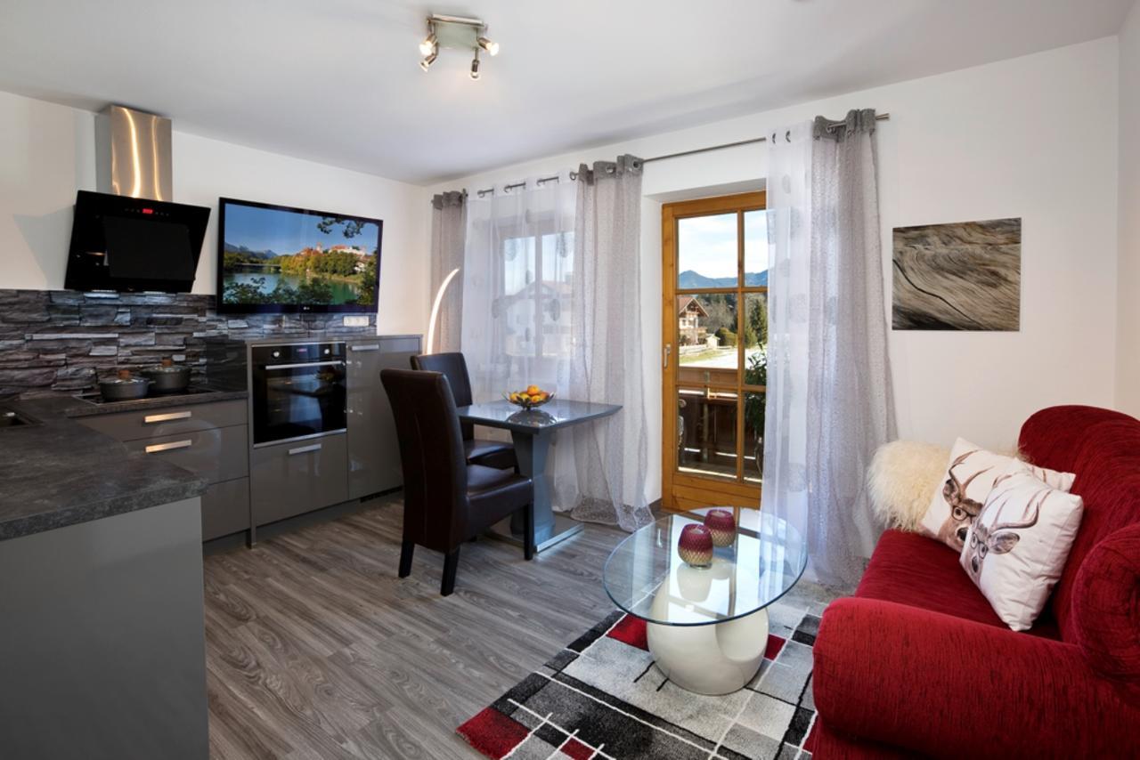 Haus Schlossblick Appartement Füssen Buitenkant foto