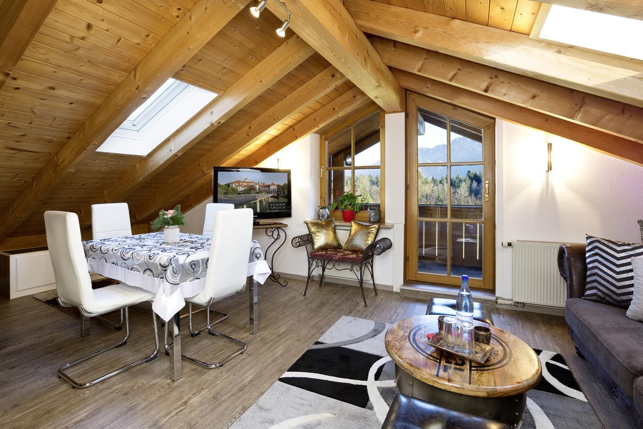 Haus Schlossblick Appartement Füssen Buitenkant foto